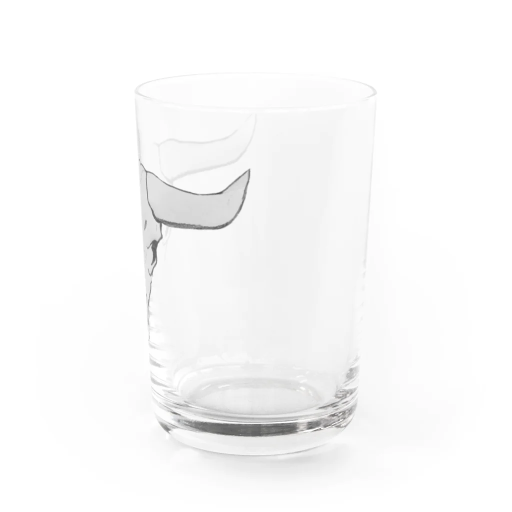 90sunのバッファロースカル Water Glass :right