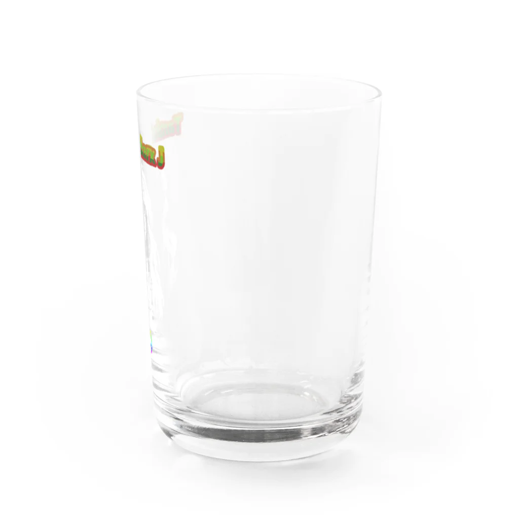 ゆるぽか！グッツ係の田中マルクスJ Water Glass :right