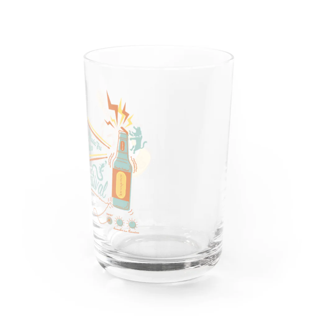 喫茶めろんのかねこフェスT Water Glass :right