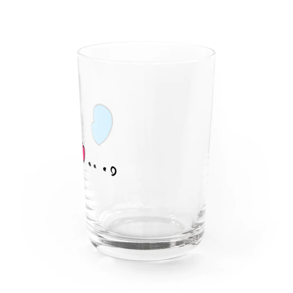 タカのハートくんとハートちゃん Water Glass :right