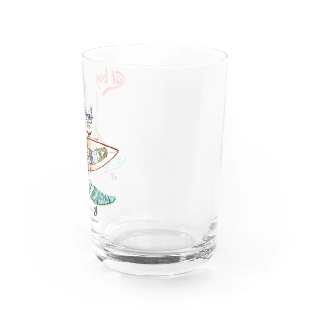 Rock catの CAT BOY メガネ Water Glass :right