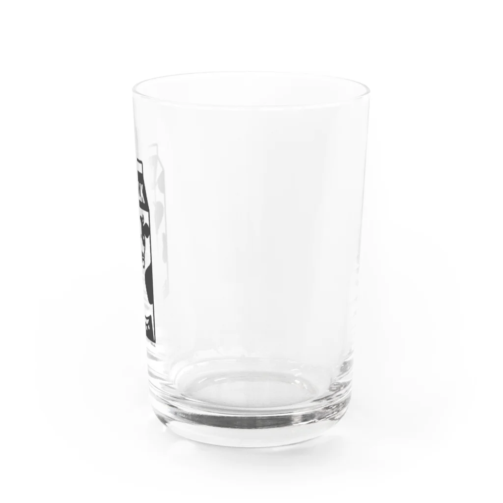 かめつるの牛乳パック【透過】 Water Glass :right