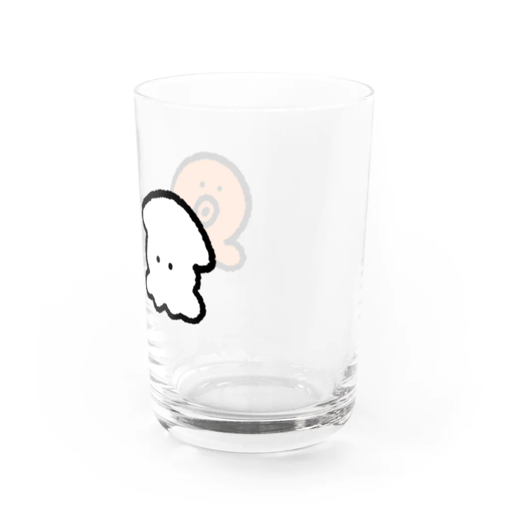 あゆかんのいかとたこ Water Glass :right