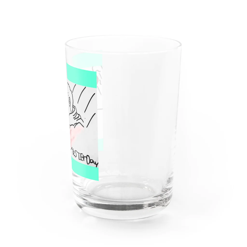 tomizuka 💰の男 Water Glass :right