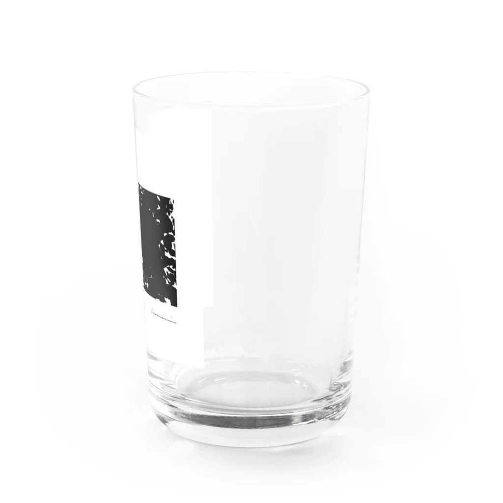 白川香翠　墨の雑貨の白川香翠　墨の雑貨　海苔 Water Glass :right