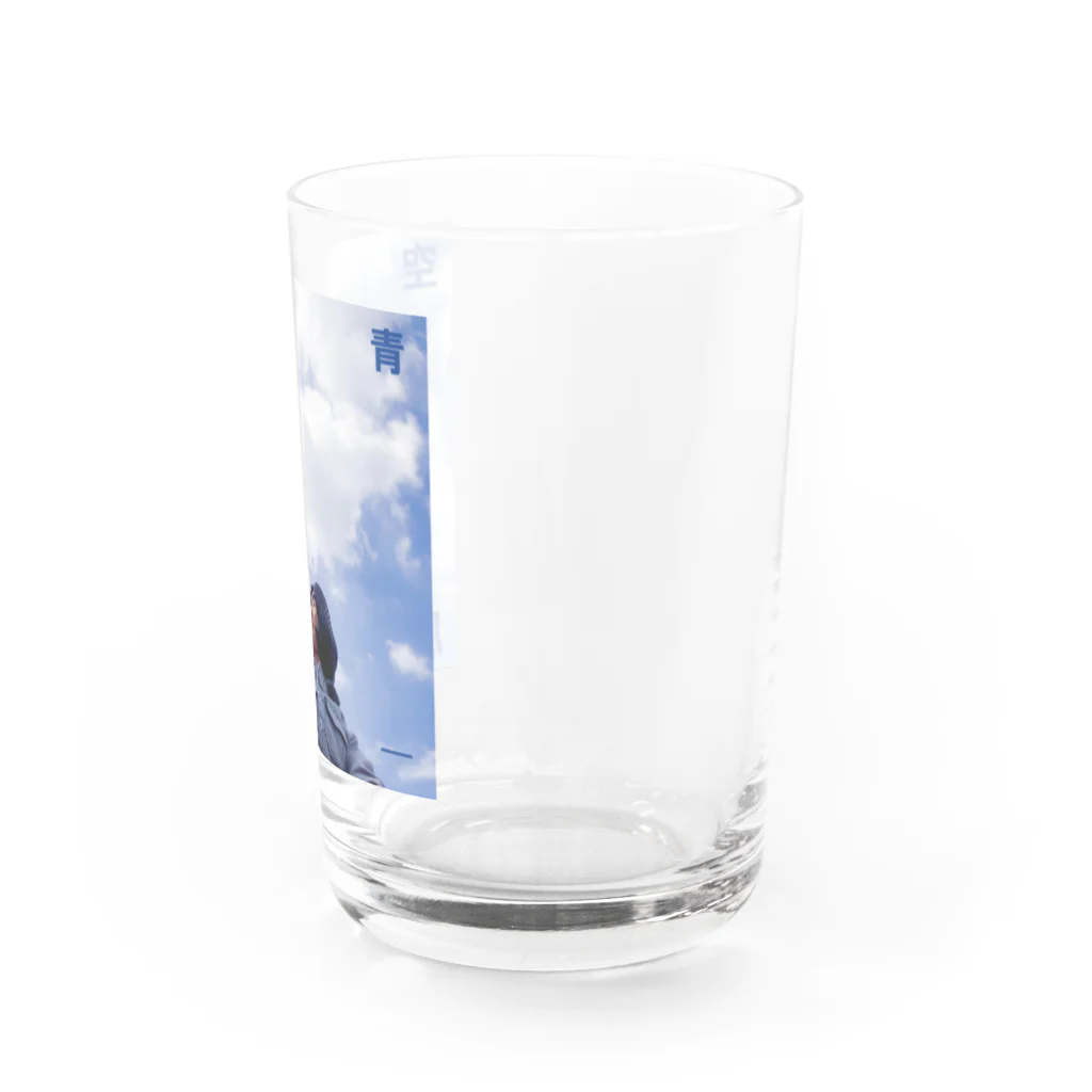 キクヤの空　青　風一 Water Glass :right