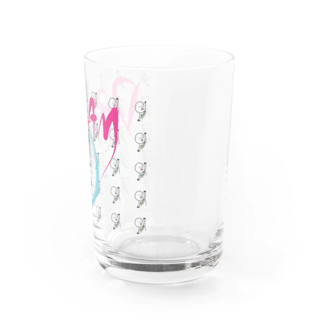 うさなん☆ショップのドリームマン Water Glass :right