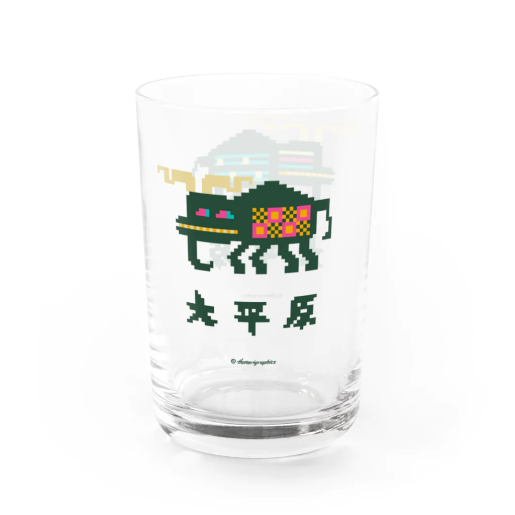 HattoriGraphics-Storeの大平原 Water Glass :right