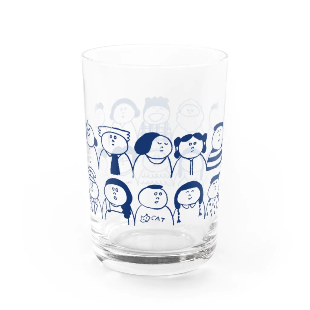 Zacchino!のいつも会う人またはどこかで会った人々 Water Glass :right