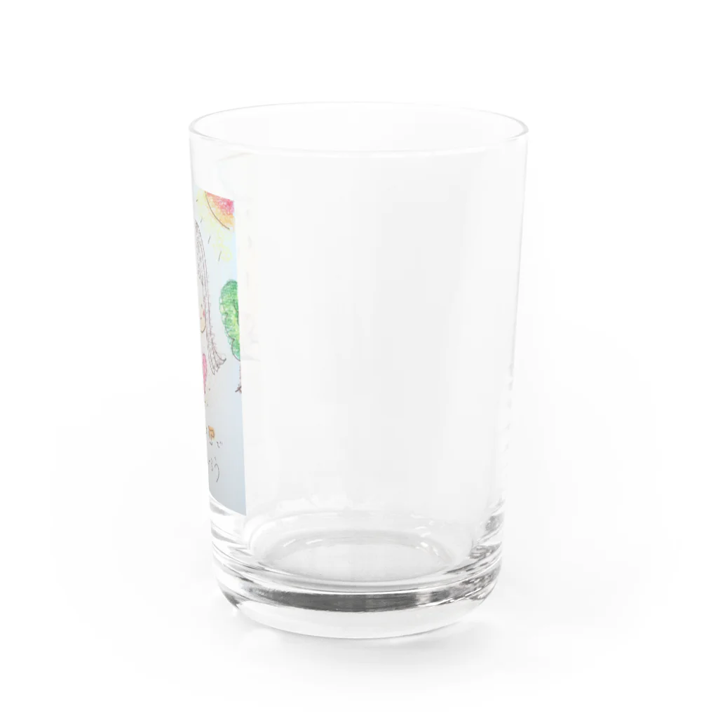 もふもふモフモフのモフモフハートちゃん Water Glass :right