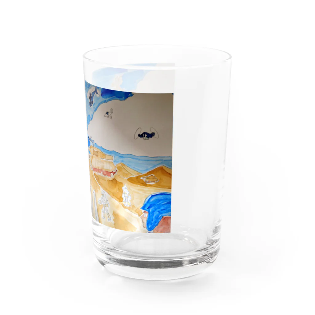 LIONの信仰的ショップの戦場 Water Glass :right