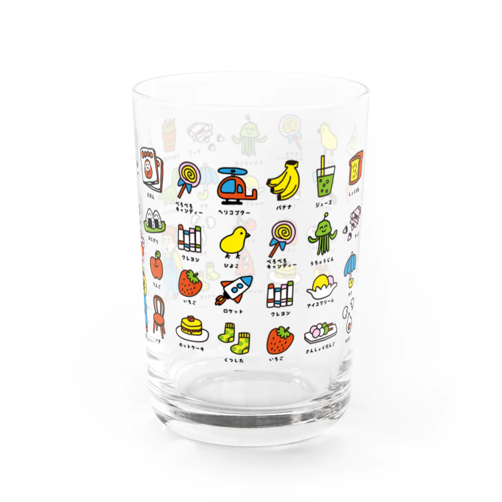  ぽにぽに通信ショップのいっぱい Water Glass :right