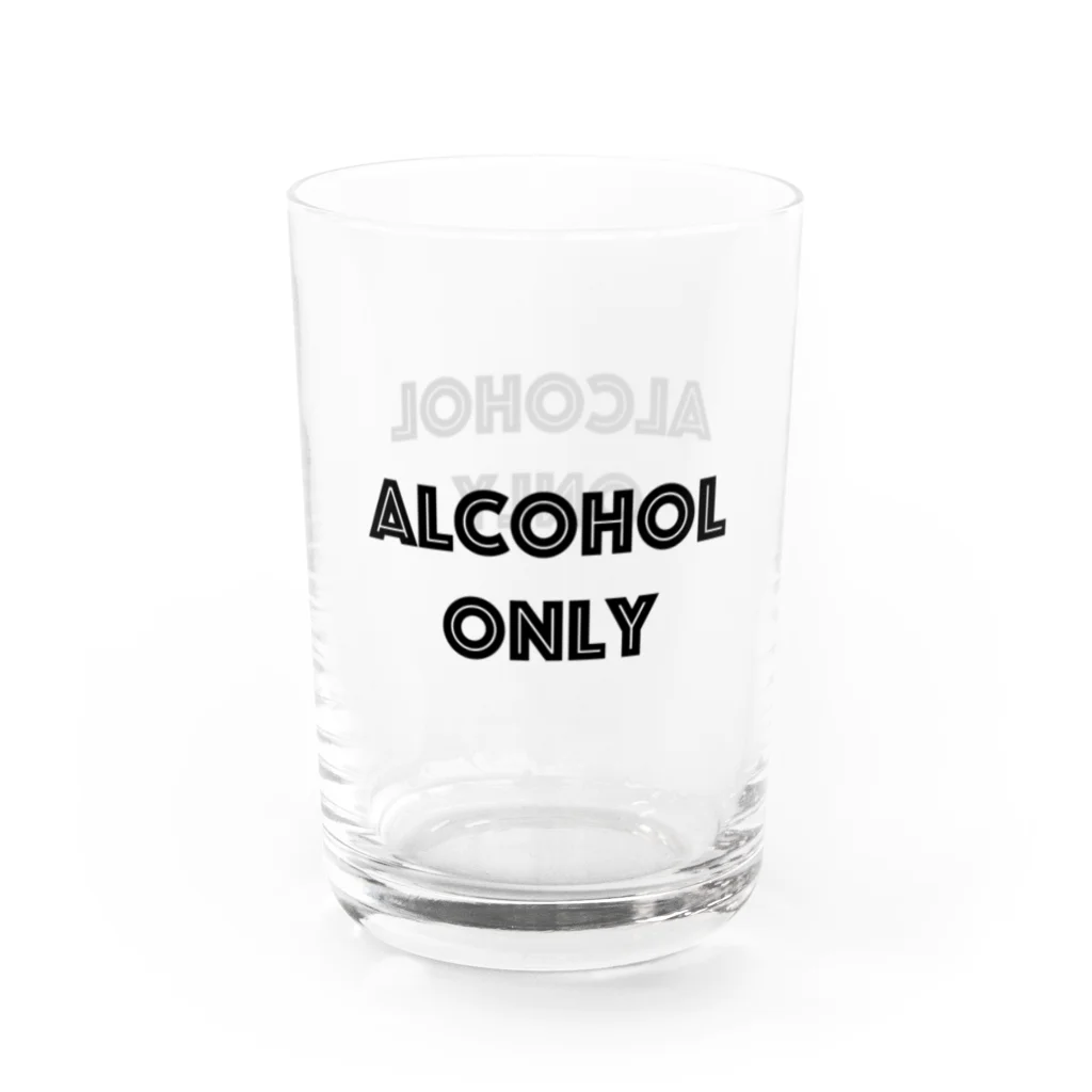 kenta shopのALCOHOL ONLY グラス右面