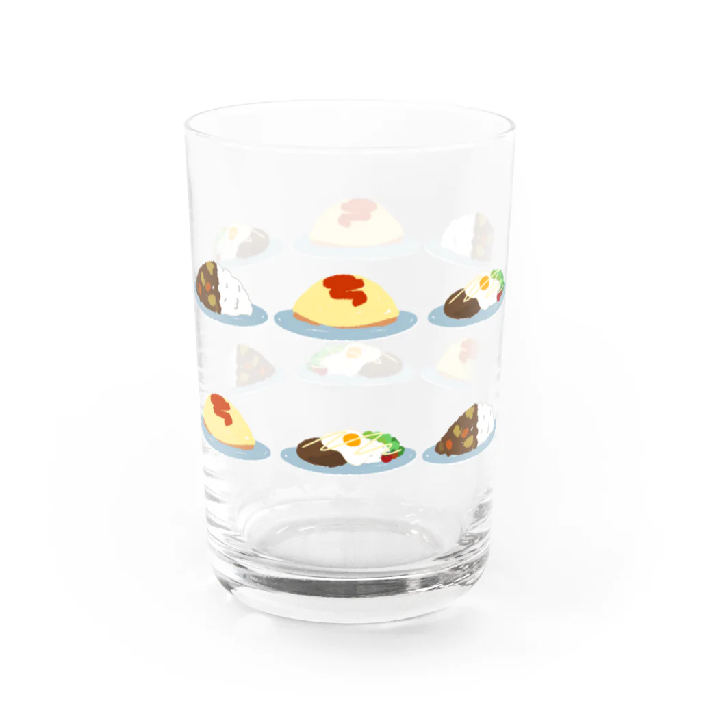 わおさきのおいしいごはんC Water Glass :right