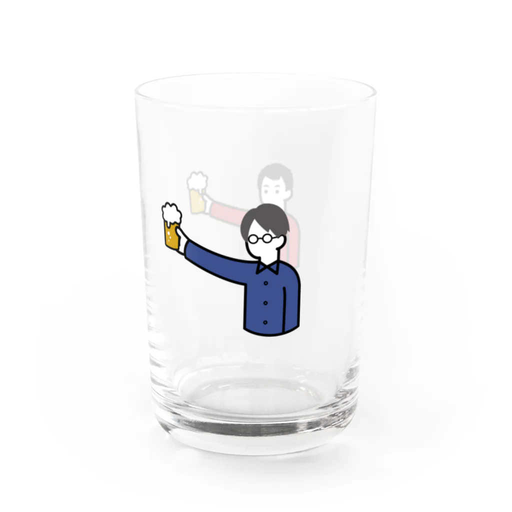 kikkake. goodsのbeer lover Water Glass :right