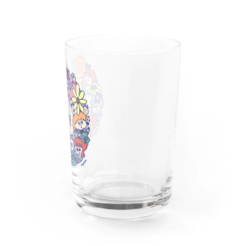 aizaknewton_aizawaのフラワーズ Water Glass :right