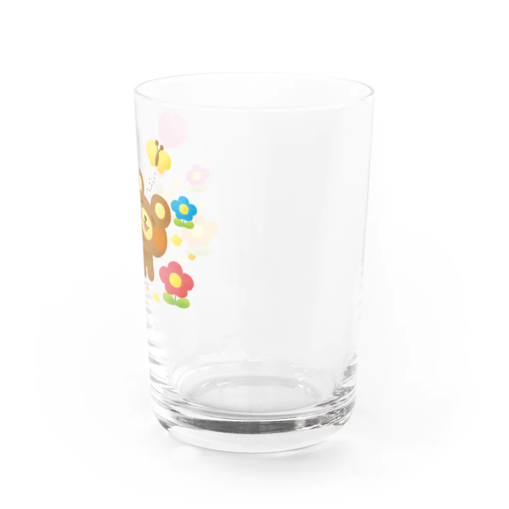 ミキのハッピーくま Water Glass :right