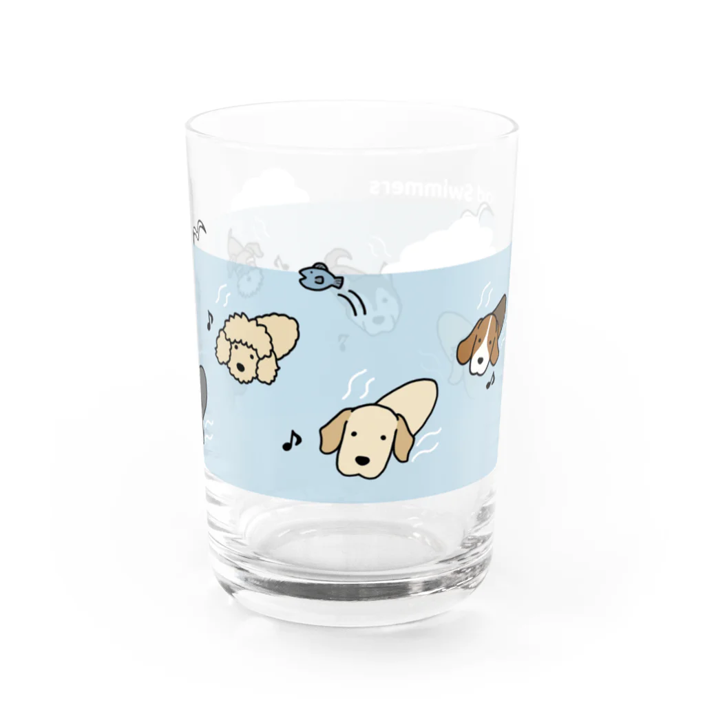 efrinmanのgood swimmers Water Glass :right