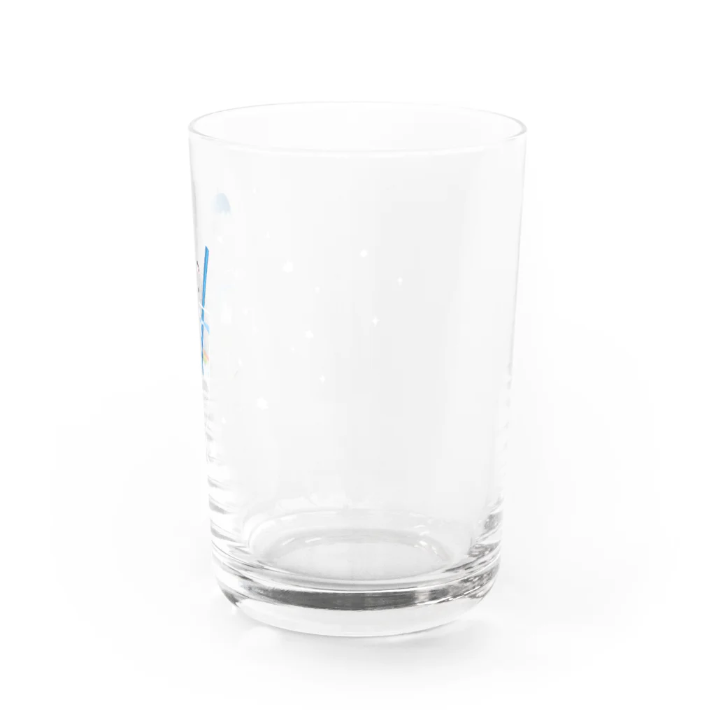 喫茶角砂糖のペンギンソーダ Water Glass :right