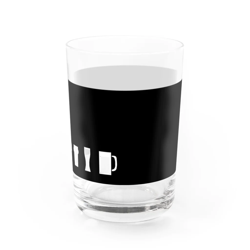 居酒屋のビアグラスのビアグラス Water Glass :right