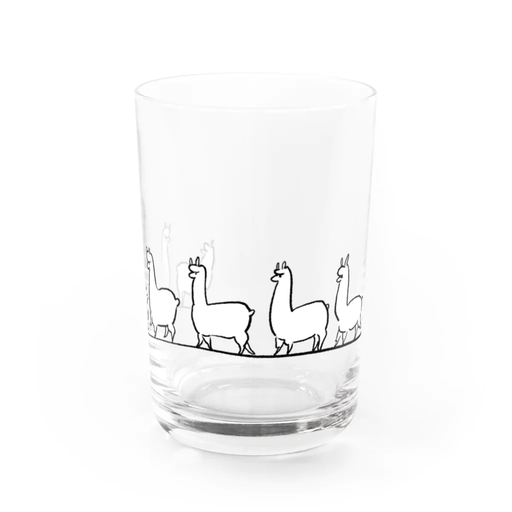 sunokko designのアルパカ キャラバン Water Glass :right