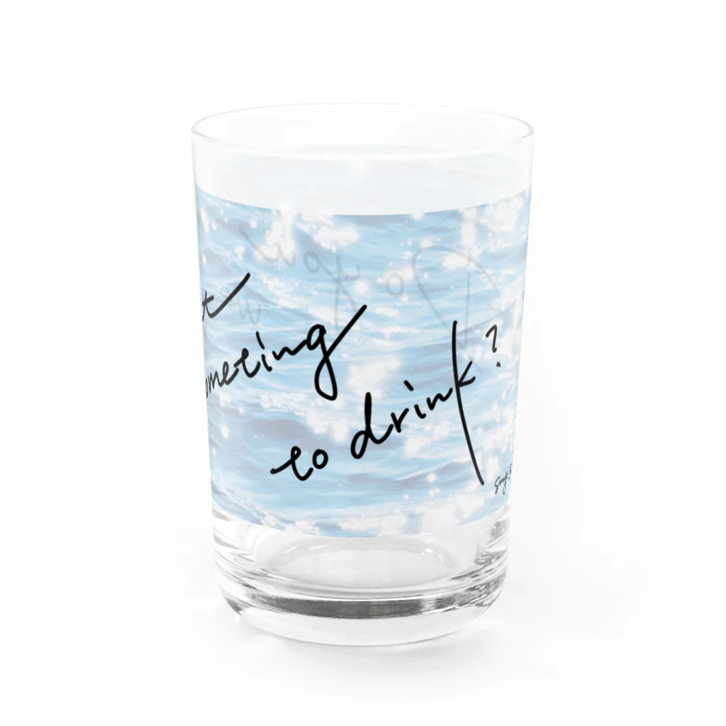 pluie et toi の何か飲みたい？ Water Glass :right