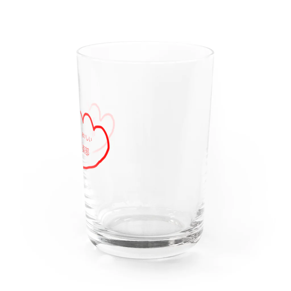 かしわの餃子倶楽部 Water Glass :right