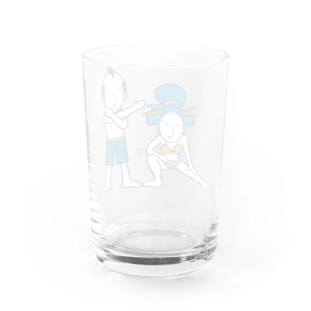 Oedo CollectionのWarming up!／グラス Water Glass :right