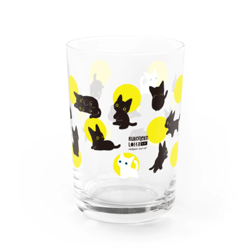 ちゃこぺん（SUZURI店）の猫柄 Water Glass :right