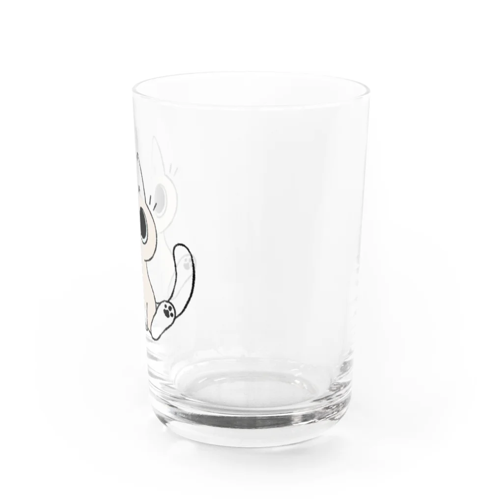 のべ子のスケルトンあずきさん Water Glass :right