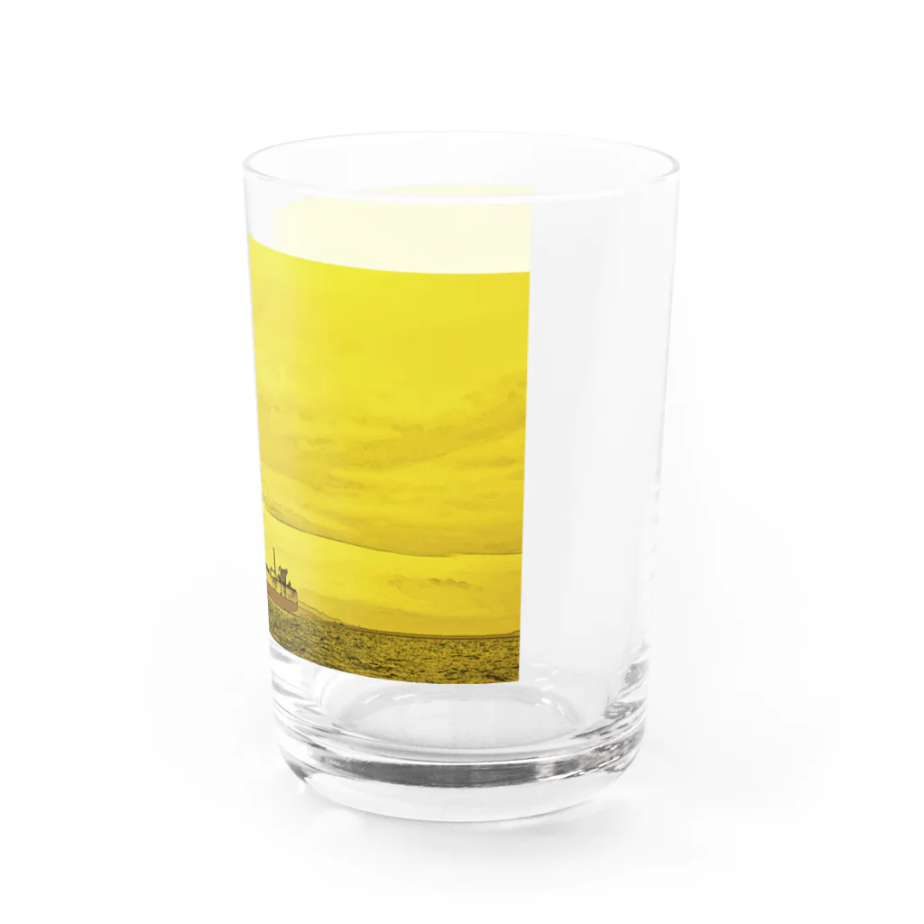 FahrenheitのSHIP yellow Water Glass :right