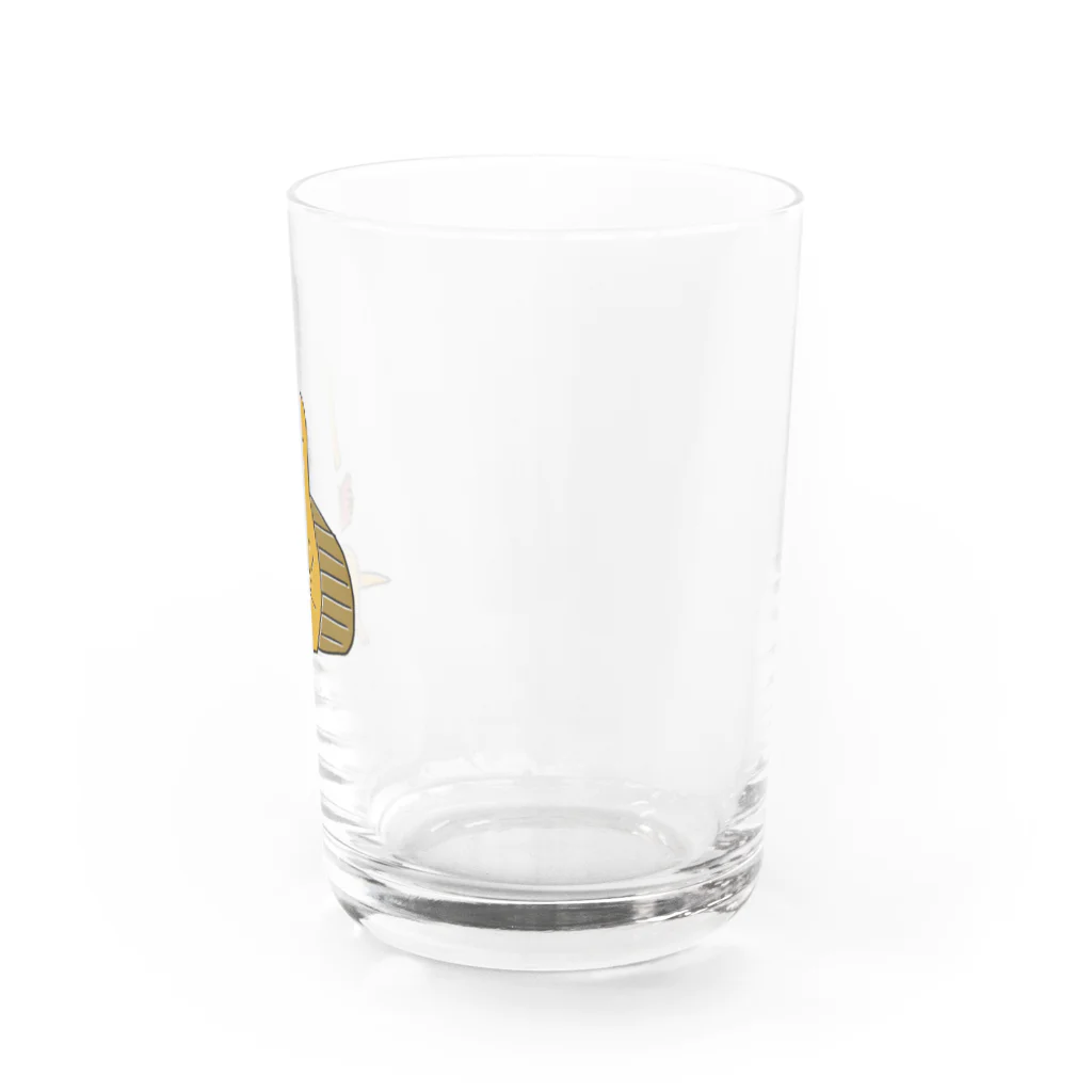 バラエティショップ　いもこの読書するスピノサウルス Water Glass :right