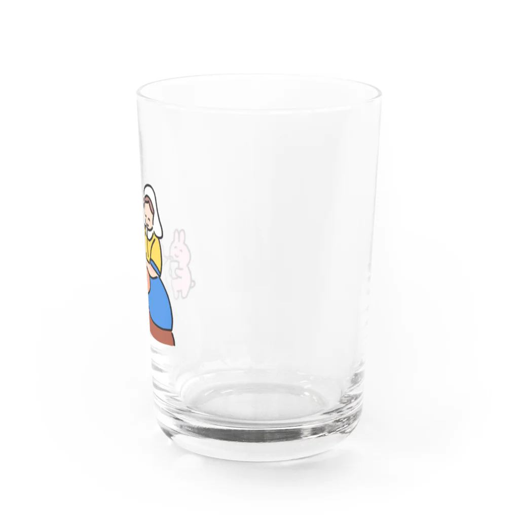 ミシン王の注ぐ女 Water Glass :right