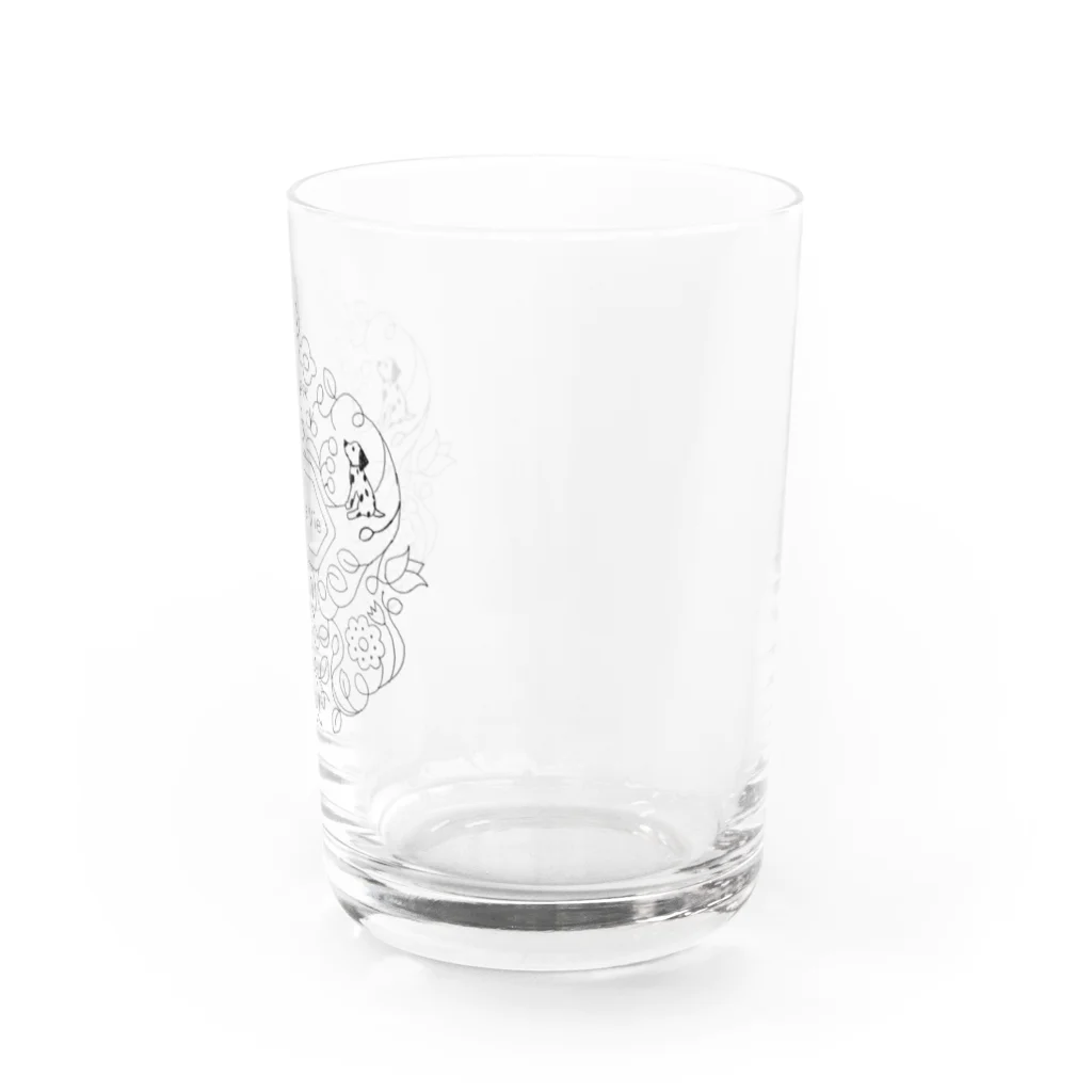 アンナとラパンのセ・ラヴィ（ダルメシアン） Water Glass :right