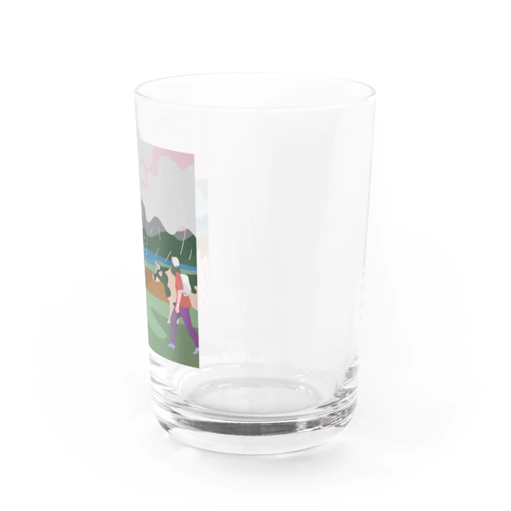 A TAKAHASHIのrainy day Water Glass :right