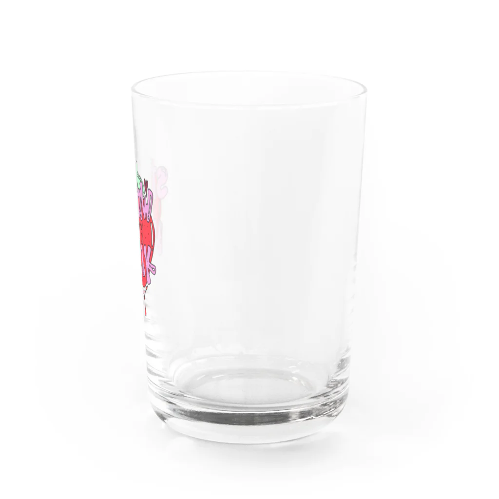 camechanのstrawberry milk Water Glass :right