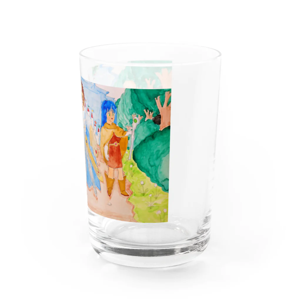 LIONの信仰的ショップの旅立ち Water Glass :right