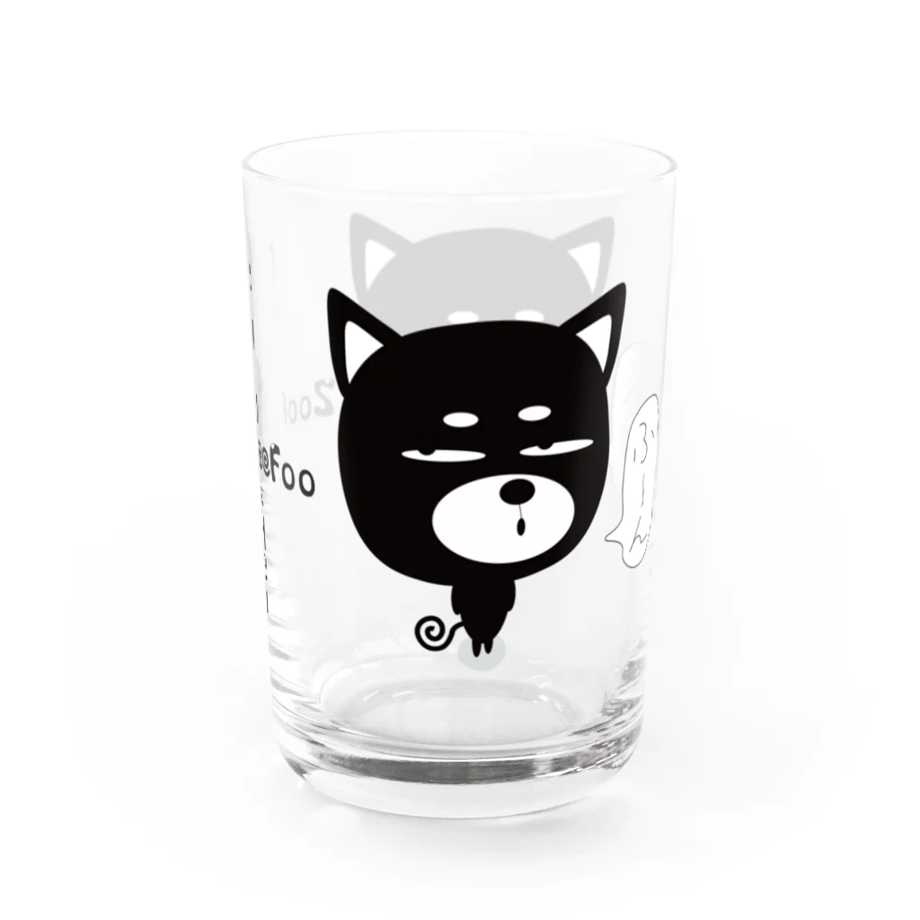 ZooBeeFooのZooBeeinuふーん＆へーグラス Water Glass :right