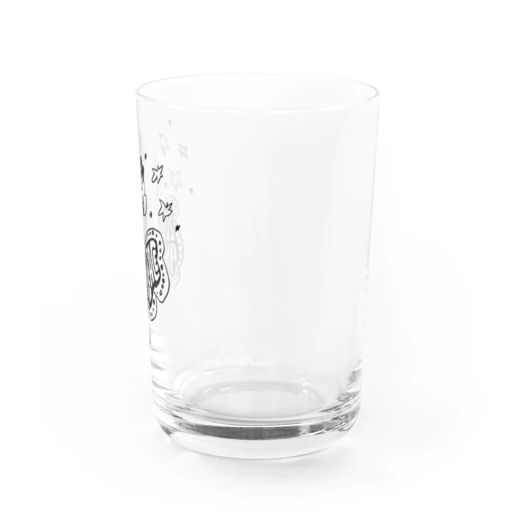 ウラベメグミのLOVE AND PEACE Water Glass :right