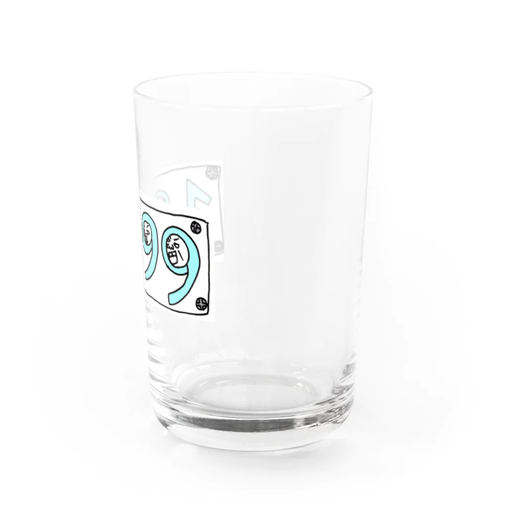 K-markの数字 Water Glass :right