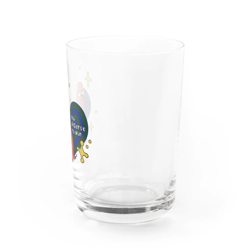 Chappyの犬 Water Glass :right