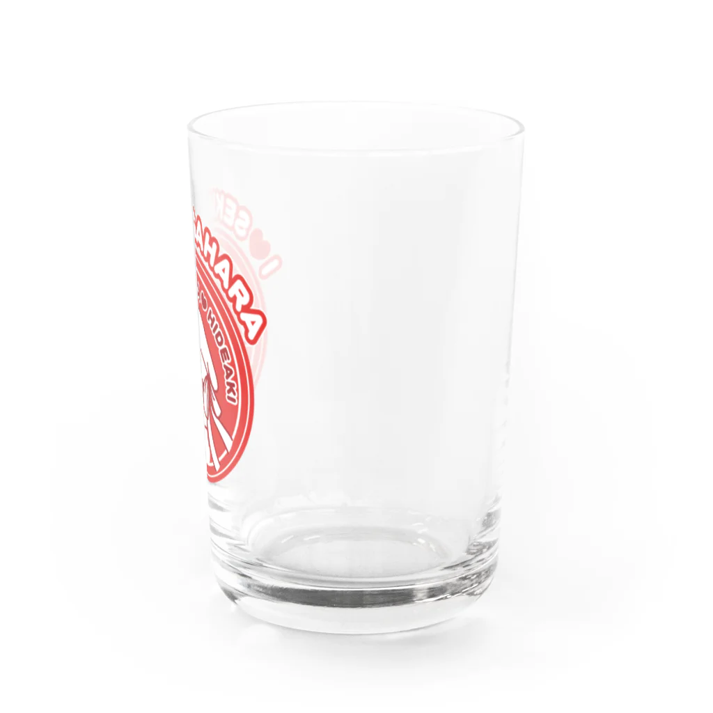 関ヶ原七武将❤️I LOVE Sekigaharaの小早川ひであきくん Water Glass :right