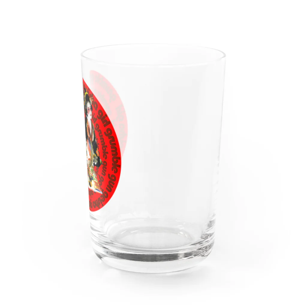 PPPRのgrumble gun geisha girl Water Glass :right