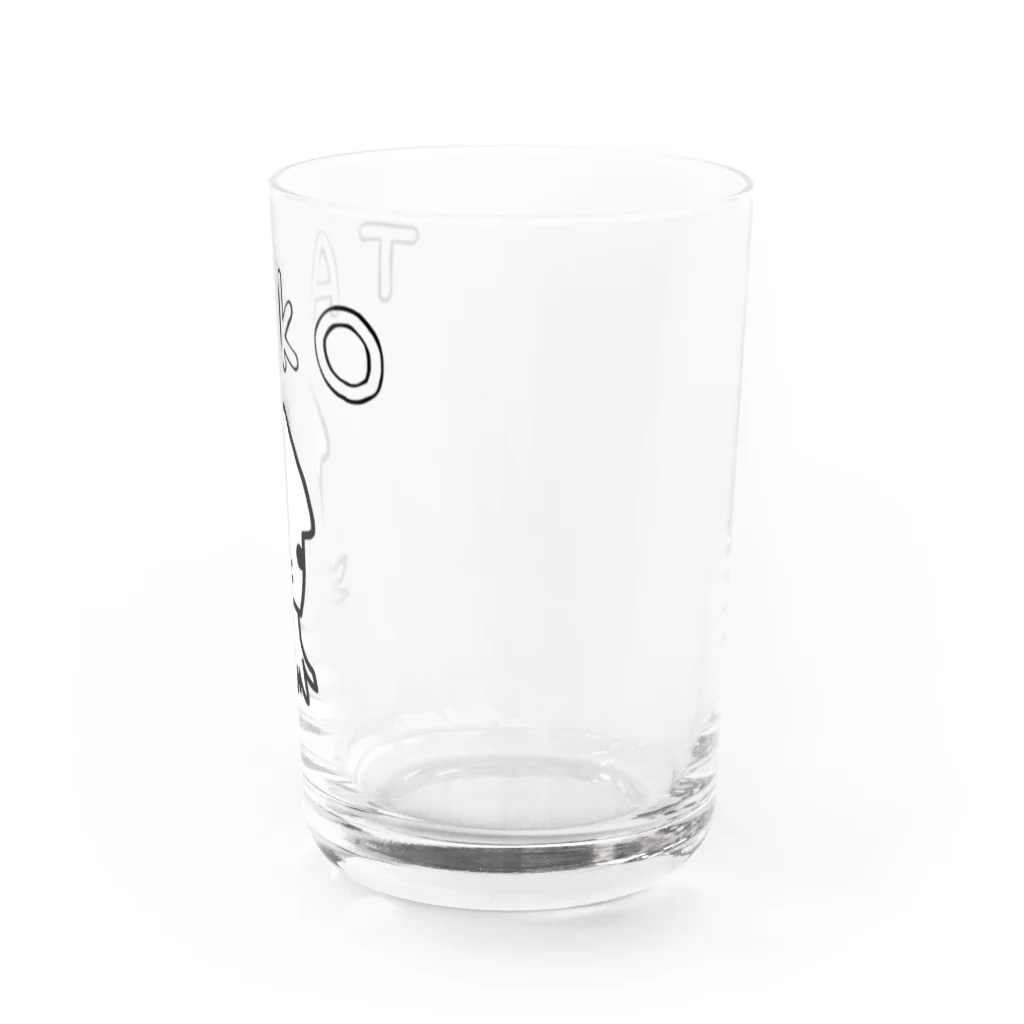 みおのゆる絵ぐっずの🐙たこ Water Glass :right