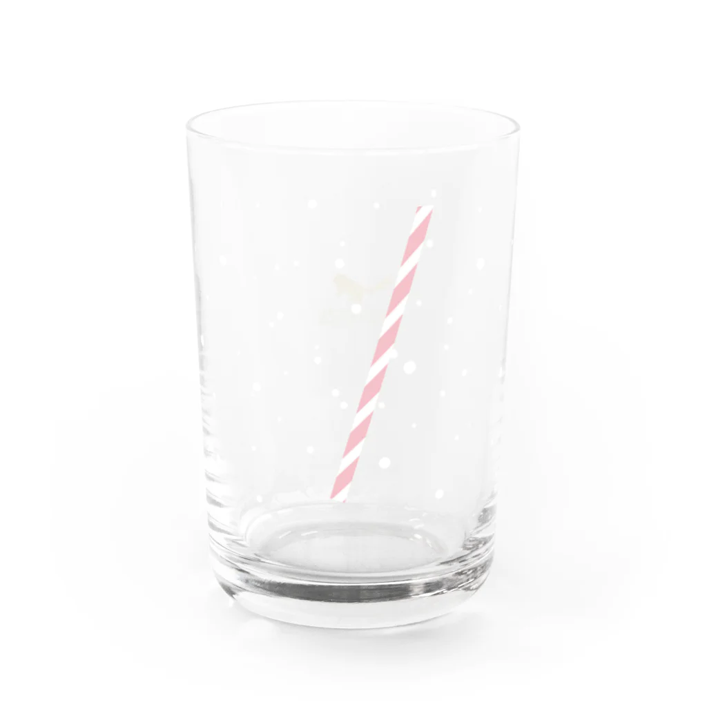 kissa polaris｜喫茶ポラリスのなんでもクリームソーダグラス_pink Water Glass :right