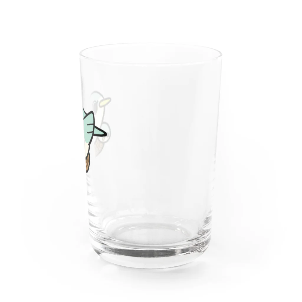 ゴロ画伯におまかせ！のワピピ！ Water Glass :right