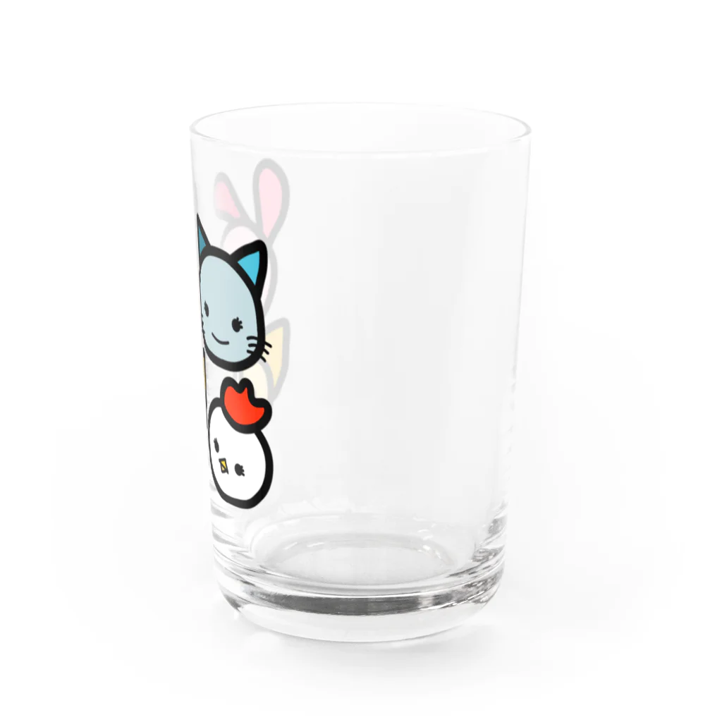 桃華のTEAM ﾒｽｶﾞｷ Water Glass :right