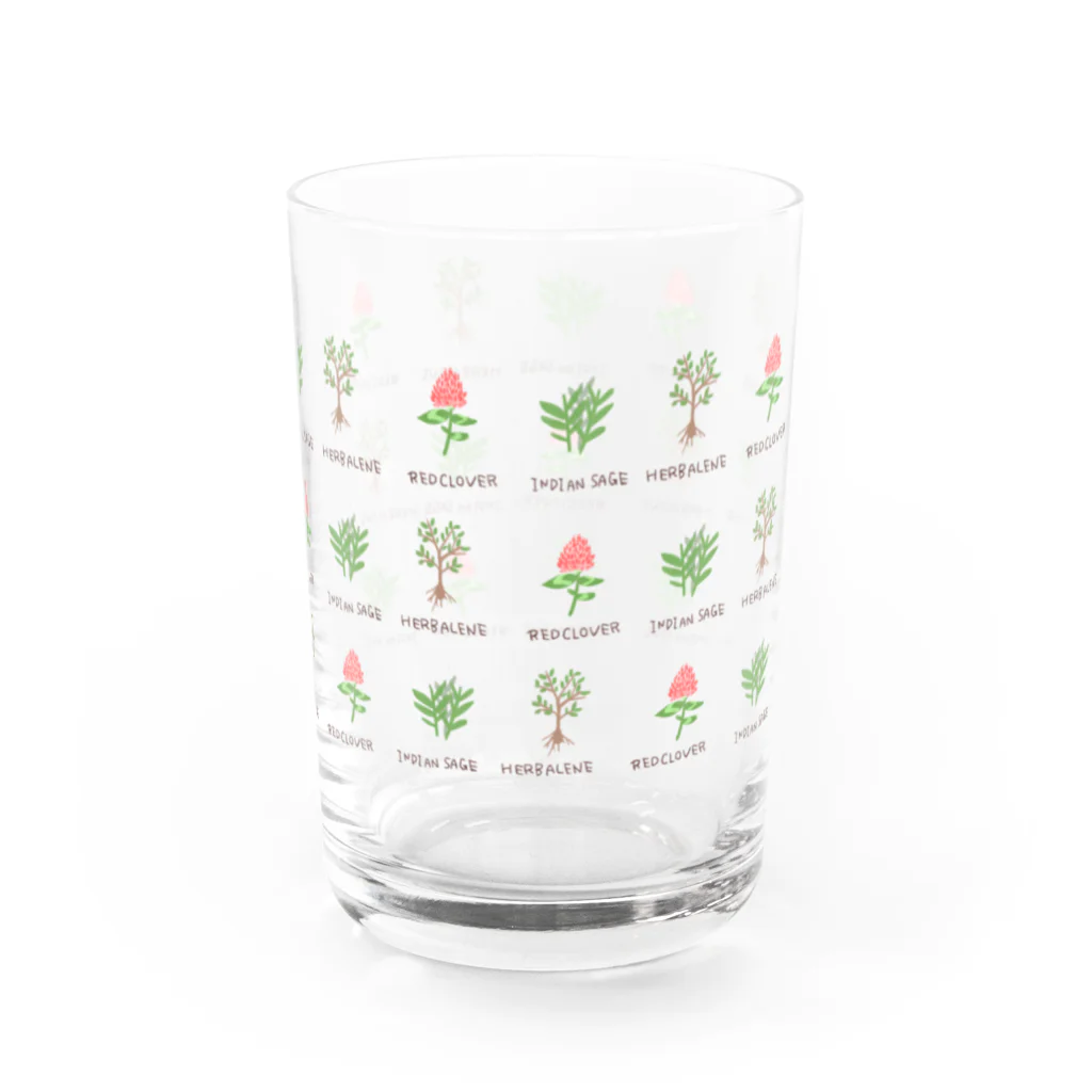 yumyumcommuneのLove HERB  Water Glass :right