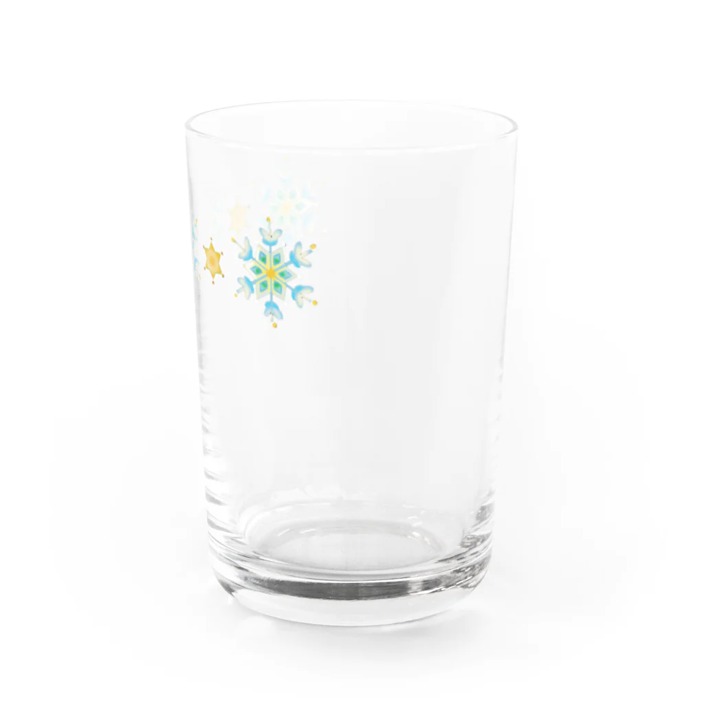 よもぎのショップの結晶と星　2 Water Glass :right