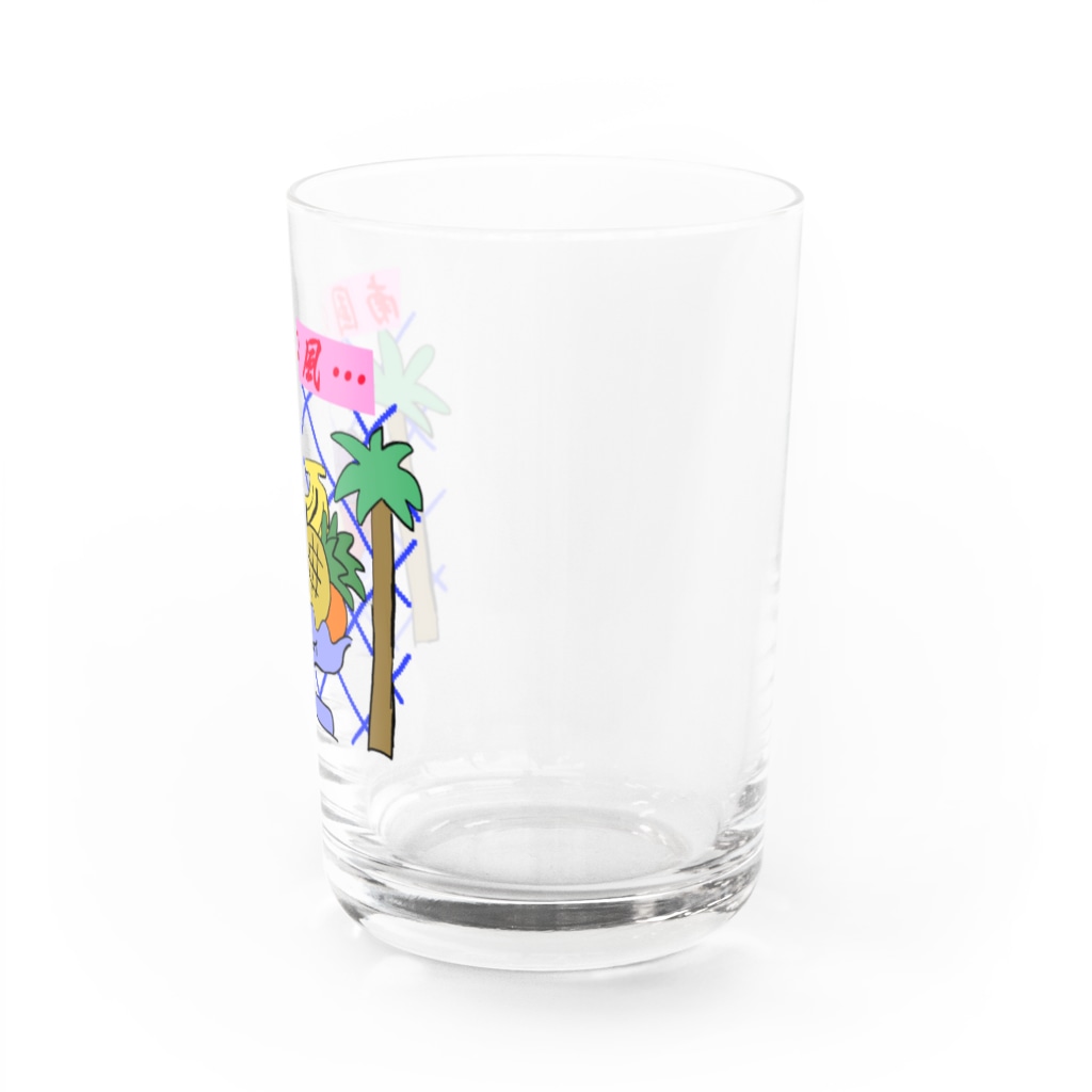 シーサイド梅林の南国の風 Water Glass :right